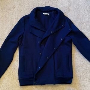 Mens B. Scott navy jacket.
